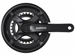 243051 kliky shimano tourney fc tx501 l 175mm 46x30 zubu cerne s krytem