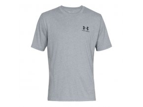 UNDER ARMOUR SPORTSTYLE LEFT CHEST SS-GRY 1326799-036 (velikost L)