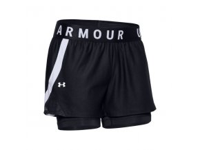 Under Armour Play Up 2-in-1 Shorts-BLK 1351981-001 (velikost L)