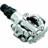 150713 pedaly shimano spd pd m520s stribrne s kufry sm sh51 v krabicce