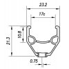 145484 1 rafek mach1 24 mx junior v brake 36der cerny