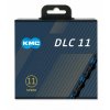 148307 1 retez kmc dlc sl 11 modro cerny v krabicce 118 cl