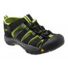 Keen Newport H2 Y black/lime green (velikost obuvi 36)