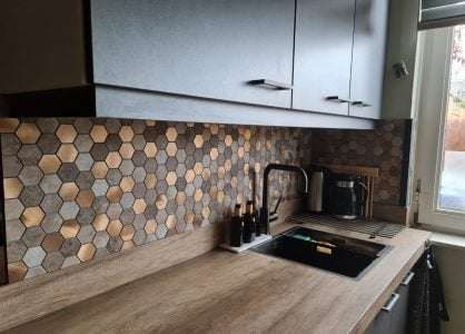 Inspirace kuchyně – interiér ISODECO bez osob