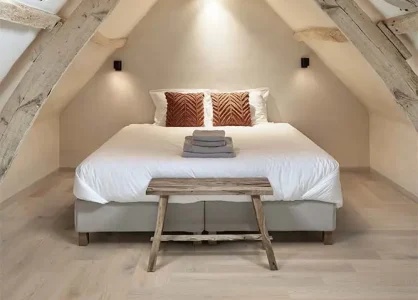 Inspirace ložnice – interiér ISODECO bez osob