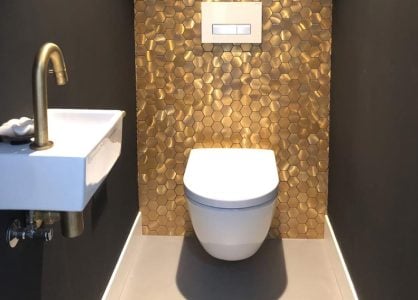 Inspirace toaleta – interiér ISODECO bez osob