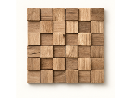 panel cube tmavě hnědý dub