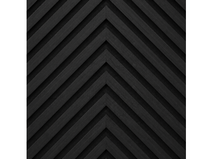 chevron černý dub1