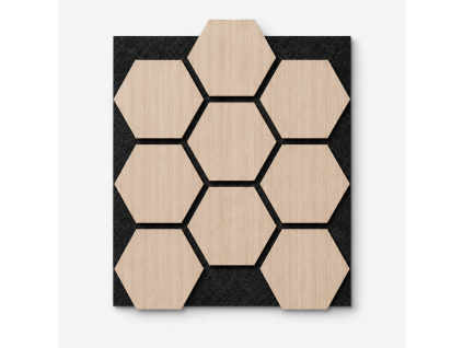 hexagon béžový dub