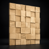 panel cube přírodní dub2
