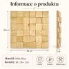 panel cube přírodní dub3
