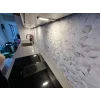 mozaika hexagon bílo zlatá1