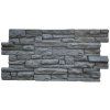 3D nástěnný panel XL PU Ardesia – Nero antracitový