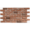 3D nástěnný panel XL PU Barok – Rustic červený
