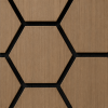 hexagon hnědý ořech2