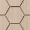 hexagon béžový dub hnědý filc1