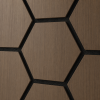 hexagon hnědý dub1
