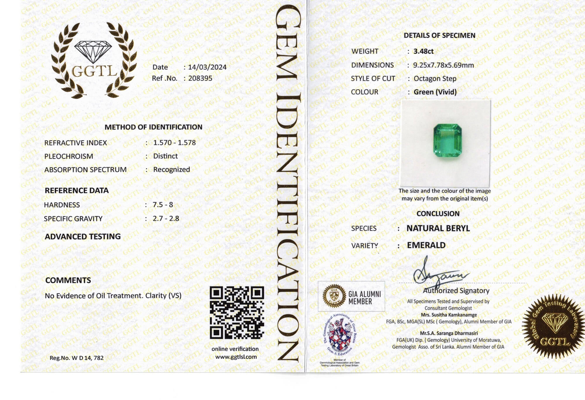 Jak číst certifikát smaragdu (praktický návod)