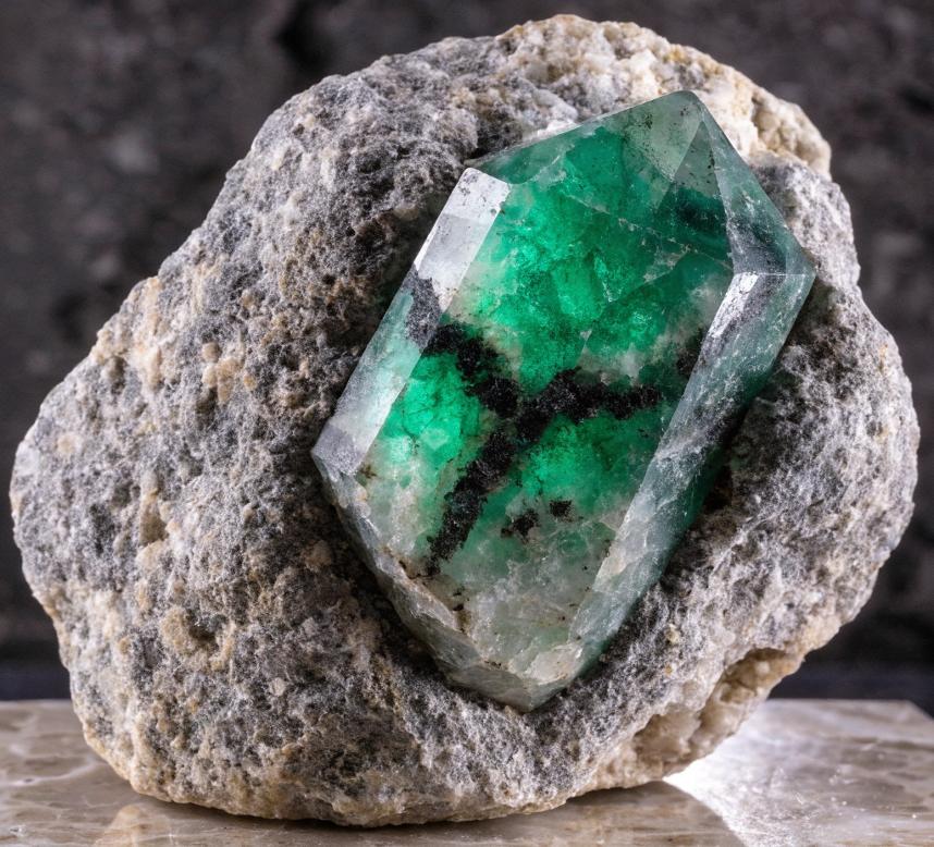 Co je smaragd a proč je zelený