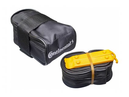 CONTINENTAL Kapsička pod sedlo/ Tube bag with MTB 27.5 tube FV42 and 2 tire levers MTB 27,5"