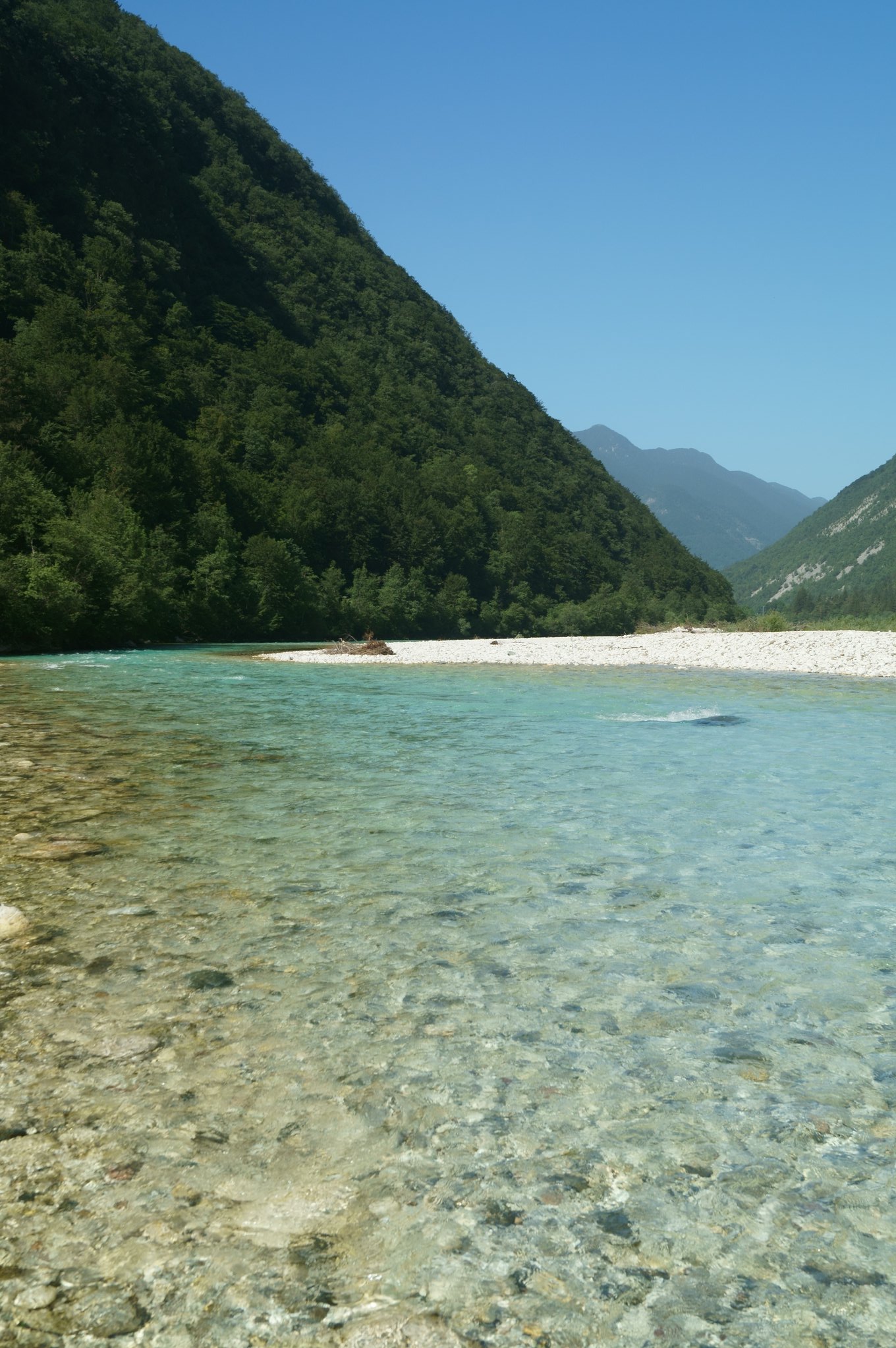 Slovinsko- řeka Soča