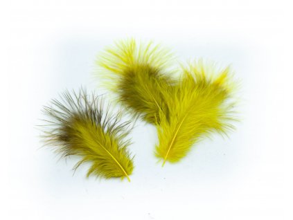 Bažant mini marabou - slunečná žlutá / Im6