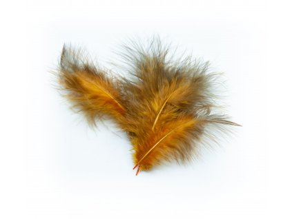 I6 bažantí marabou měděná
