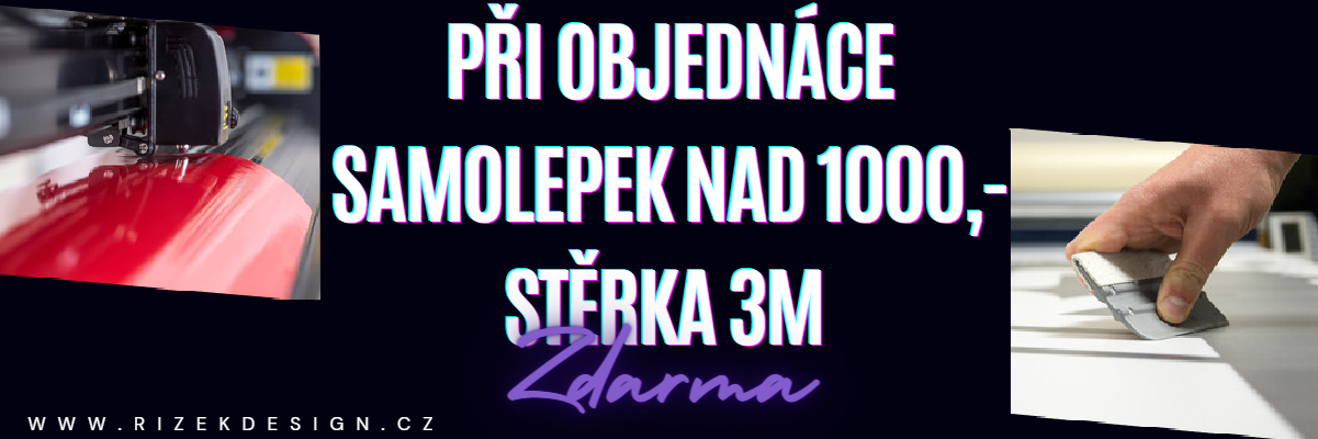 stěrka 3m zdarma