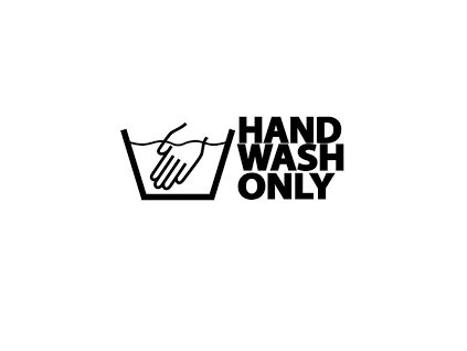 HAND WASH ONLY