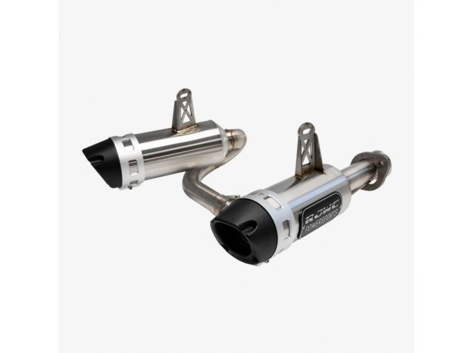 Koncovka výfuku RJWC KROSSFLOW CF MOTO Gladiator 850/ 1000 DUAL SLIPON INLINE