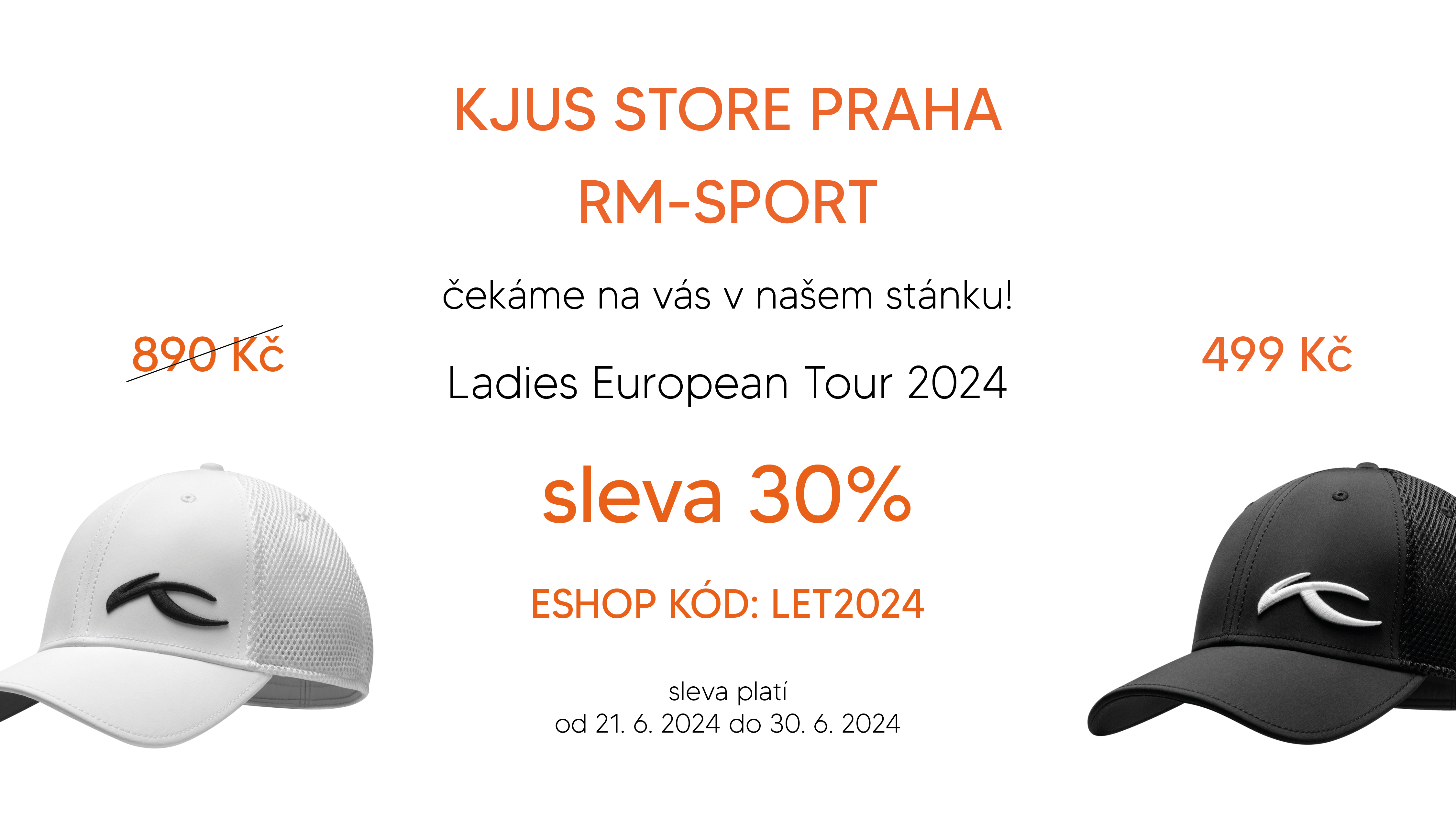 Ladies European Tour a změna otevírací doby KJUS STORE PRAHA
