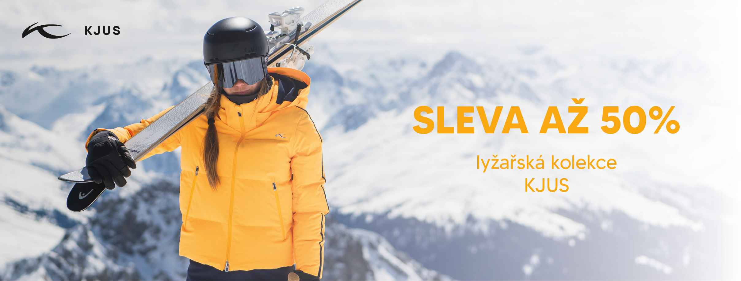 Kjus ski až 50%