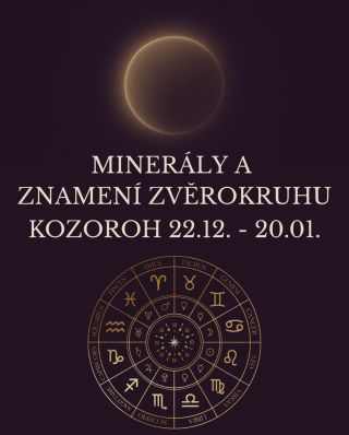 Mám tady pro Tebe další díl ze série MINERÁLY A ZNAMENÍ ZVĚROKRUHU✨🔮 Dnes se společně podíváme na Kozoroha ♑️ zmanení mi...