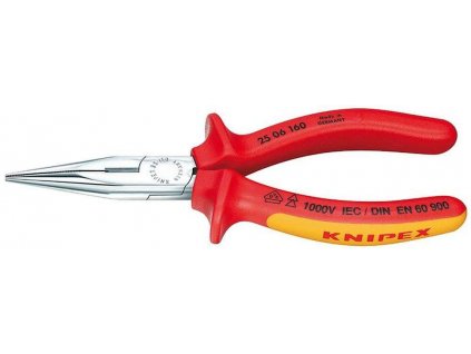 KNIPEX-2506160,kliešte na jem.mechaniku rovné 160 1000V