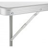 Loap HAWAII CAMPING TABLE Kempingový stůl Bílá/Stříbrná