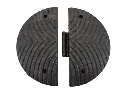 Zpomalovací práh, koncový, 10 km/h, černý