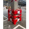 foldable barrier red fenzo