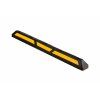 Parkovací doraz, délka 1780 mm, gumový, s žlutým reflexním polepem