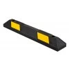 Parkovací doraz, délka 900 mm, gumový, s žlutým reflexním polepem