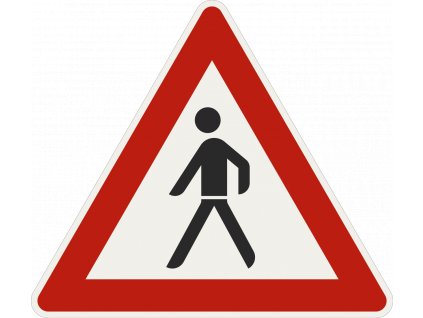 Dopravná značka 140 - Chodci