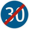260 30 Koniec najnižšej dovolenej rýchlosti (30 kmh)