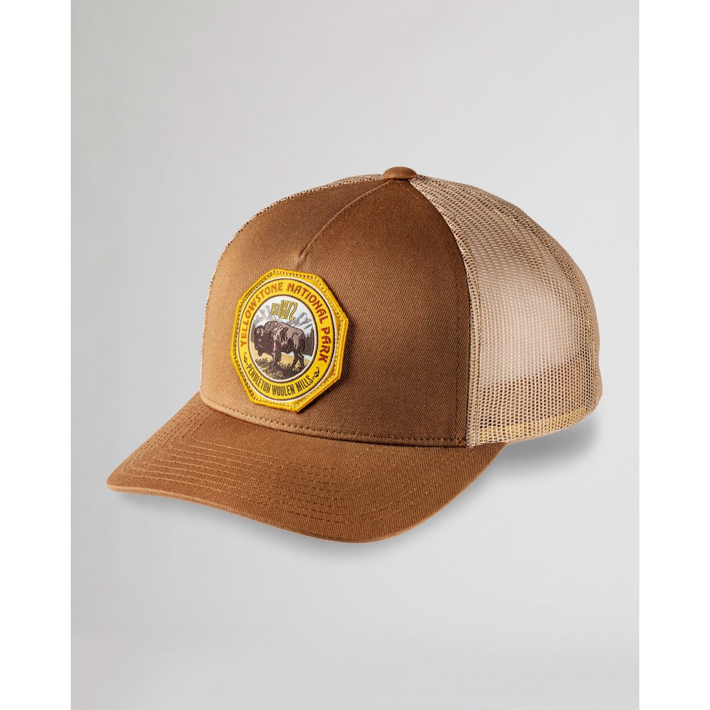 Pendleton National Park Trucker Hat - Dark Tan Yellowstone