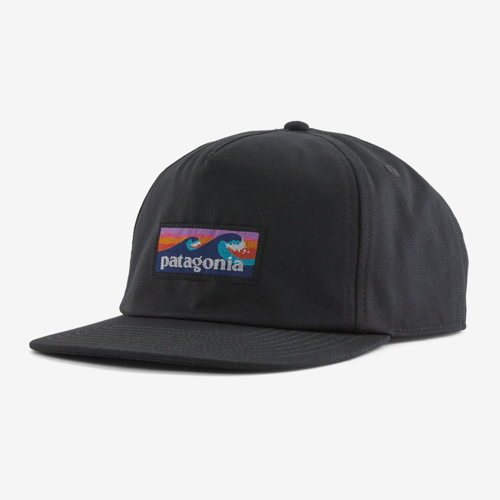 Patagonia Boardshort Label Funfarer Cap - Ink Black