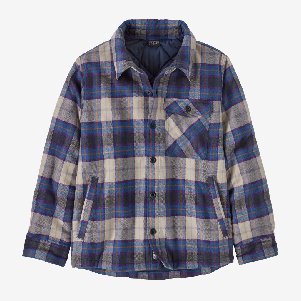 Patagonia Kids' Lightweight Insulated Fjord Jacket - Spotter: Endless Blue