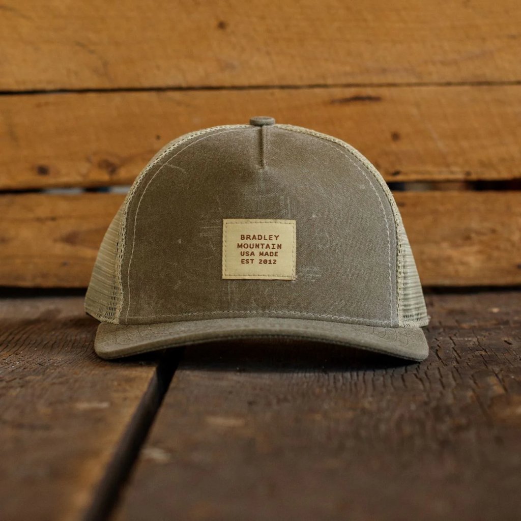Bradley Mountain Heritage Trucker Hat - Field Tan