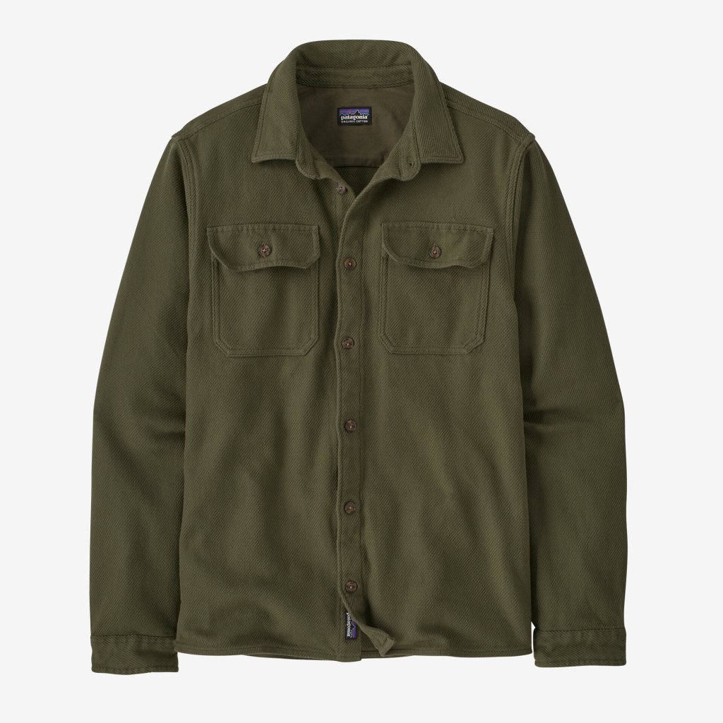 Patagonia Men's Fjord Loft Shirt - Basin Green