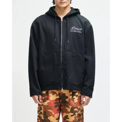 Deus Ex Machina Harajuku Hooded Jacket - Black