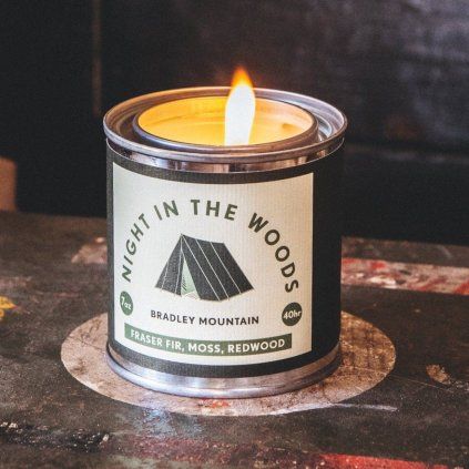 Night in the Woods Candle Bradley Mountain