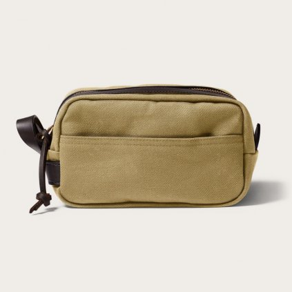 Rugged Twill Travel Kit - Tan - Filson