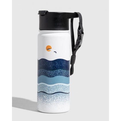 Hazy Waves - White - Termoláhev 530ml - United By Blue 3